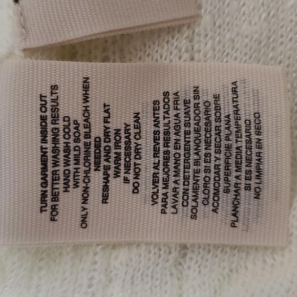 Rachel Roy Sweater Hoodie, Cardigan / Shrug, Aloha White, Size Medium, NWT - Picture 4 of 6